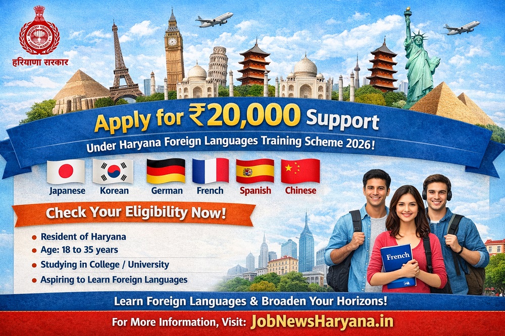 HKRNL-applies-for-₹20000-support-under-the-Haryana-Foreign-Languages-Training-Scheme-2026